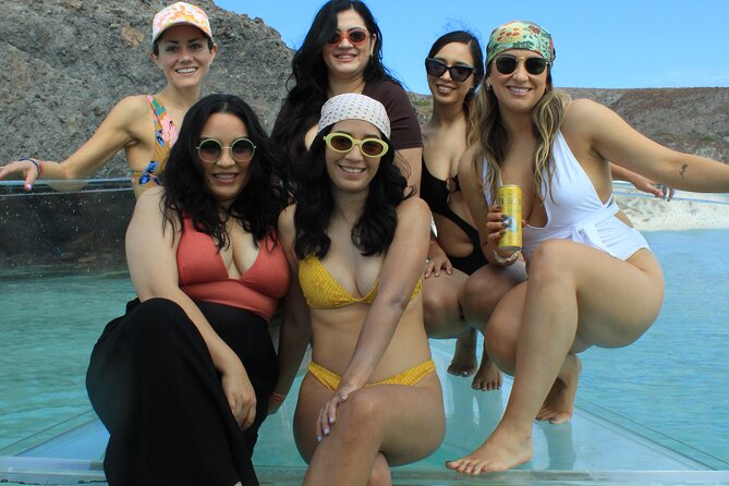 Tour to Arch in the only Clear Boat in Cabo Cruise Hotel PICKUP! - Cabo San Lucas Bay and Medano Beach