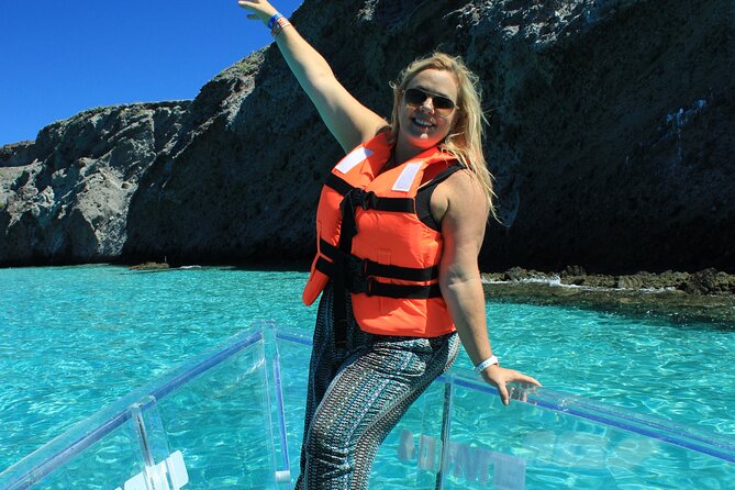 Tour to Arch in the only Clear Boat in Cabo Cruise Hotel PICKUP! - How Much Time Do You Really Get?