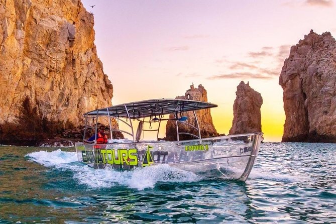 Tours in Cabo, Paseo al Arco and Fin de la Tierra in the only Clear Boat - Why the Clear Boat Is the Point