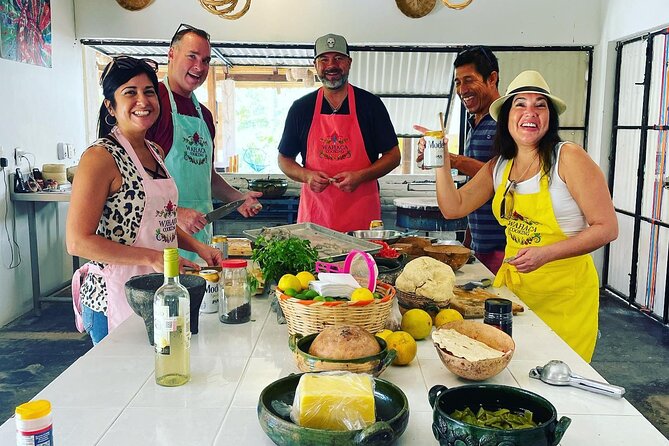 Traditional Mexican Cooking Class - Alfredo’s outdoor kitchen and teaching style