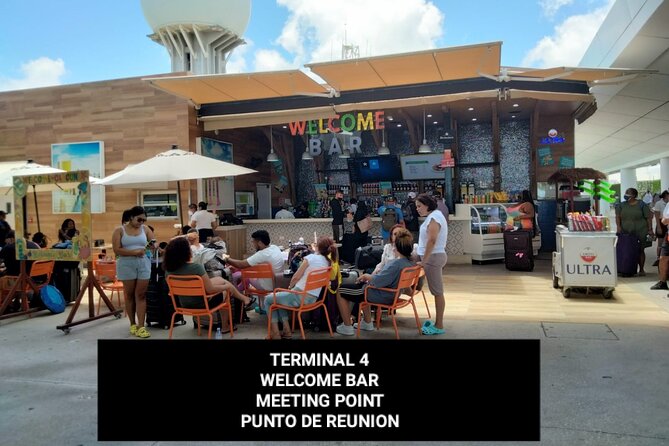 Transfer from Cancun airport to Cancun hotel zone 1 to 8 people - Vehicle comfort, luggage, and group size