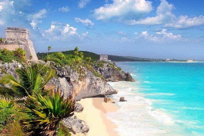 Tulum, Coba, Playa Del Carmen and Cenote Tour with Tickets - Buffet lunch offers useful fuel, not a culinary event