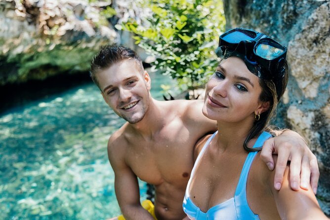 Tulum Day Trip Mayan Ruins and Cenote Swim - Swimming at Cenote Puerta Maya