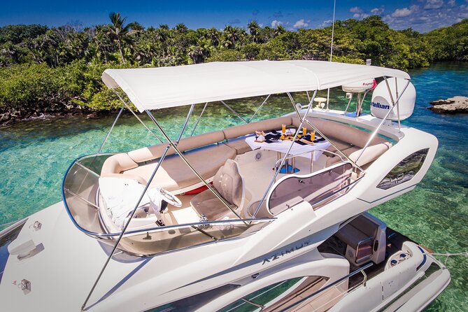 Tulum Luxury Escape – 4h All Inclusive on 43' Private Yacht - What four hours on the 43-foot yacht feels like