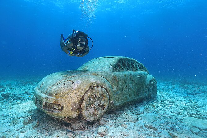 Two Tanks Scuba Diving for Beginners in Cancun - The boat ride to MUSA