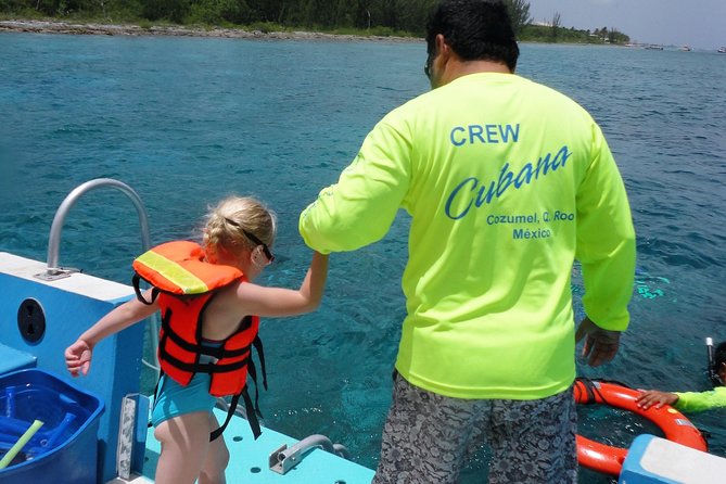 VIP Private Glass Bottom Boat and Snorkeling, 3 Reefs in Cozumel - Stops two and three: Shallow and Deep Paraiso