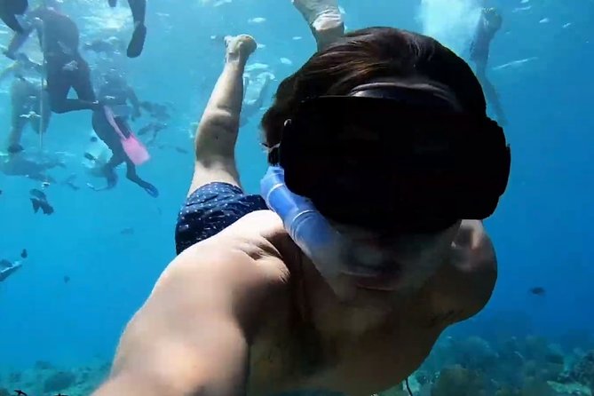 VIP Private Glass Bottom Boat and Snorkeling, 3 Reefs in Cozumel - Drinks, equipment, and the take-home snorkel tube