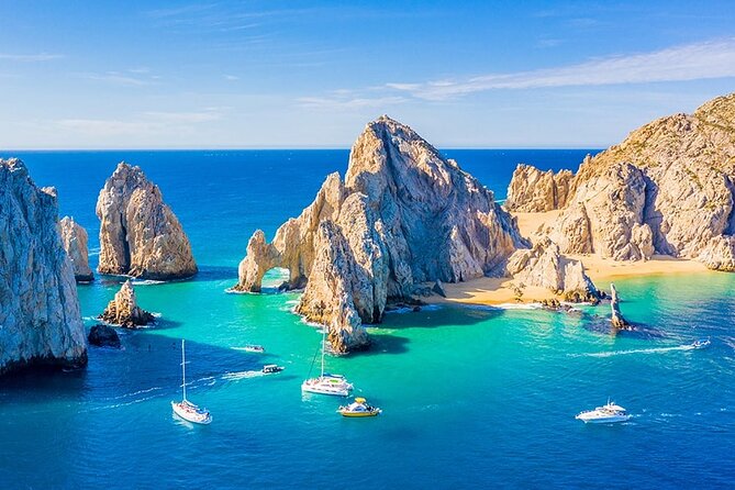 Whale Watching and Cabo San Lucas Arch - Whale watching from a small boat