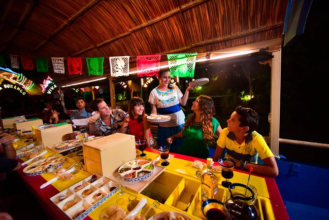 Xoximilco Ticket: Boat Fiesta, Traditional Tasting & Tequila Bar - The canal ride and the changing music
