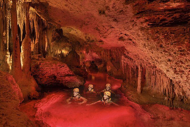 Xplor Fuego with Buffet Style Dinner and transportation - Cave rafting and the underground river