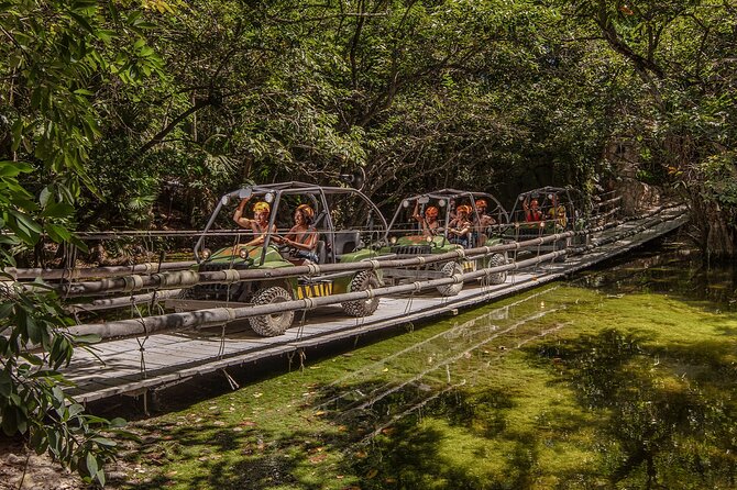 Xplor Park Day Trip with Lunch and Transportation - Driving the 3-mile amphibious circuit